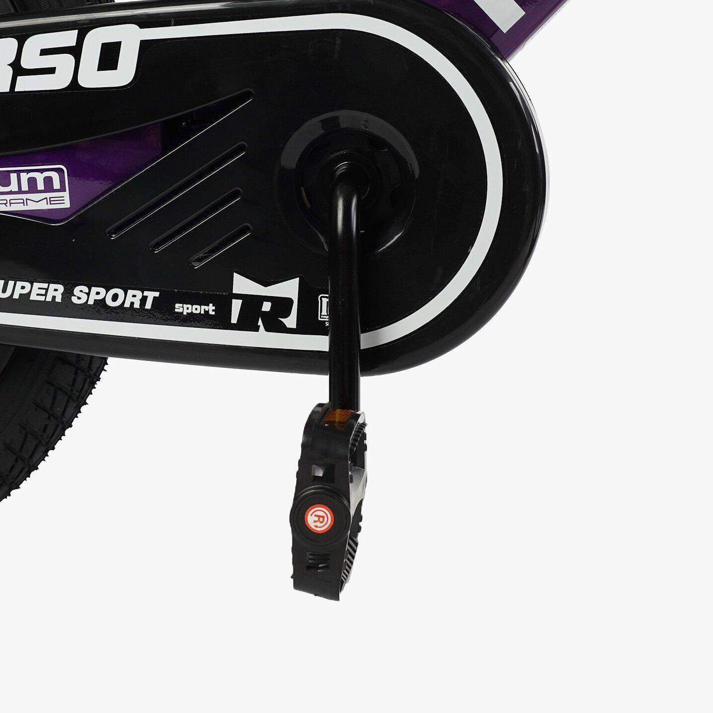 Велосипед двухколесный Corso Revolt 18" детский магниевый Фиолетовый - фото 4 Велосипед двухколесный Corso Revolt 18" детский магниевый Фиолетовый - фото 4