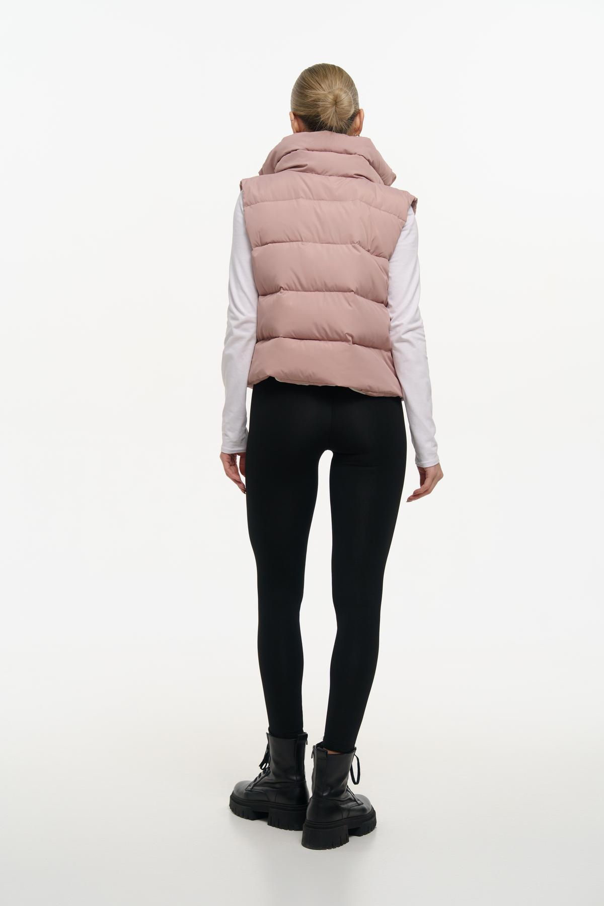 Жилетка жіноча укорочена Intruder Lola з утепленням M-L Пудровий (1343916509/4/2) - фото 2 Жилетка жіноча укорочена Intruder Lola з утепленням M-L Пудровий (1343916509/4/2) - фото 2