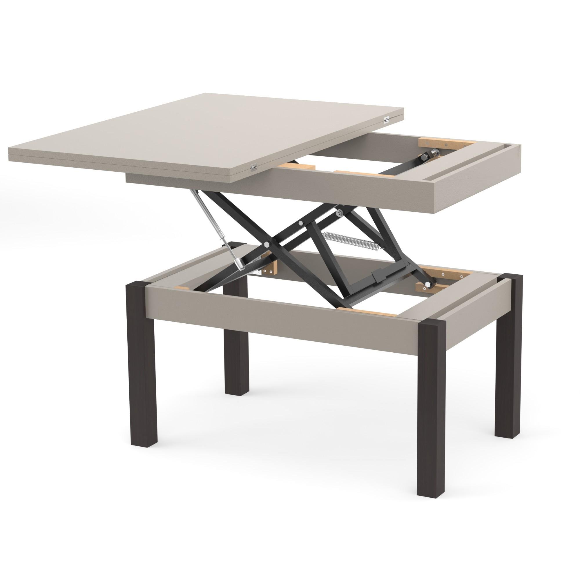 Стол-трансформер Баттер Кашемир/Венге (MBC001201) - фото 4 Стол-трансформер Баттер Кашемир/Венге (MBC001201) - фото 4