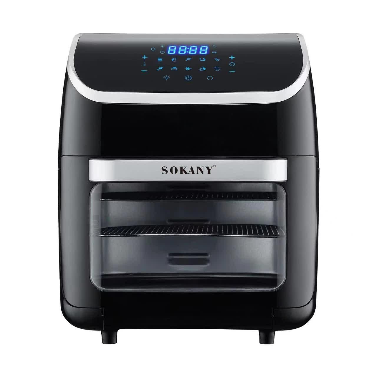 Мультипечь-аэрофритюрница Sokany 12 л 2500 Вт (SK-ZG-8039/12)