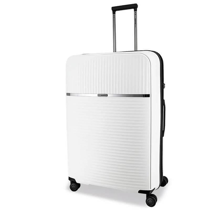 Чемодан на 4-х колесах Swissbrand Malden L 113/130л White (DAS302538)