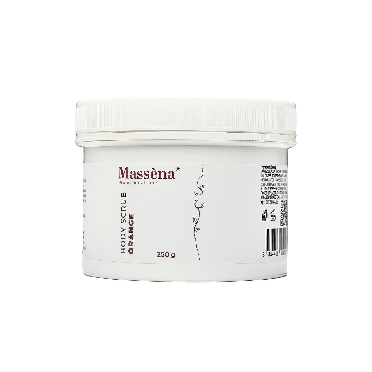 Скраб для тела MASSENA BODY SCRUB ORANGE апельсин 250 г (37312048)