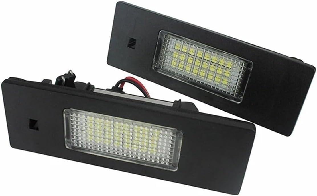 Подсветка номерного знака Qsnfda для BMW 1/3/5/Z4 E/E/F кузова 12V CANBUS светодиодная 2 шт.