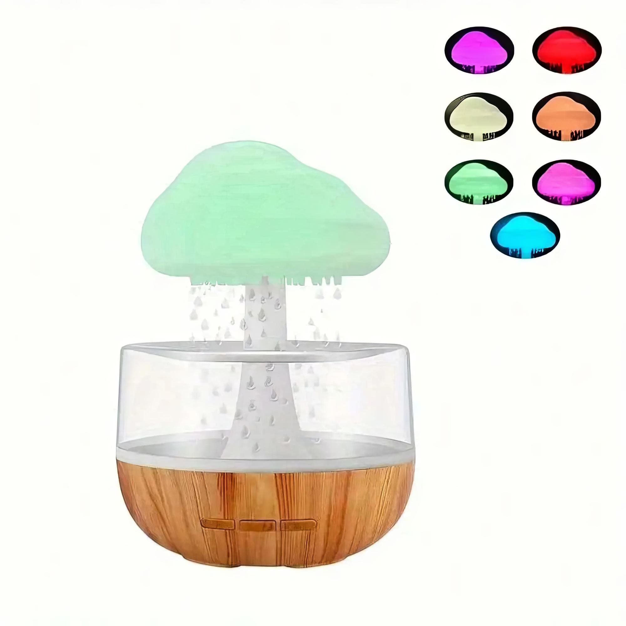 Увлажнитель воздуха-ночник Mushroom Cloud Rain Humidifier Грибок с эффектом дождя (1010598-Other) - фото 4