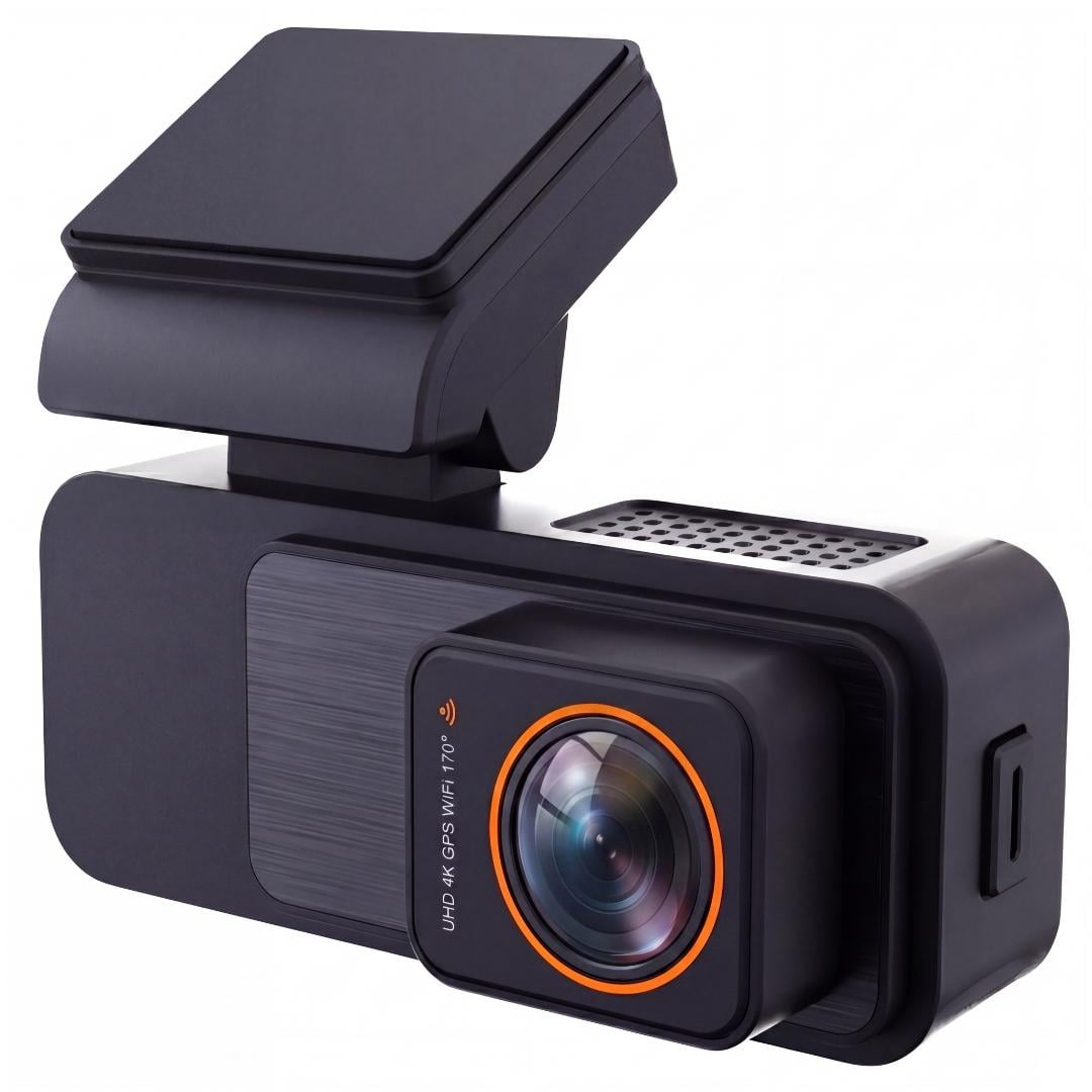 Відеореєстратор автомобільний Yikoo Fit Max X30 4K з двома камерами Wi-Fi GPS і нічним баченням