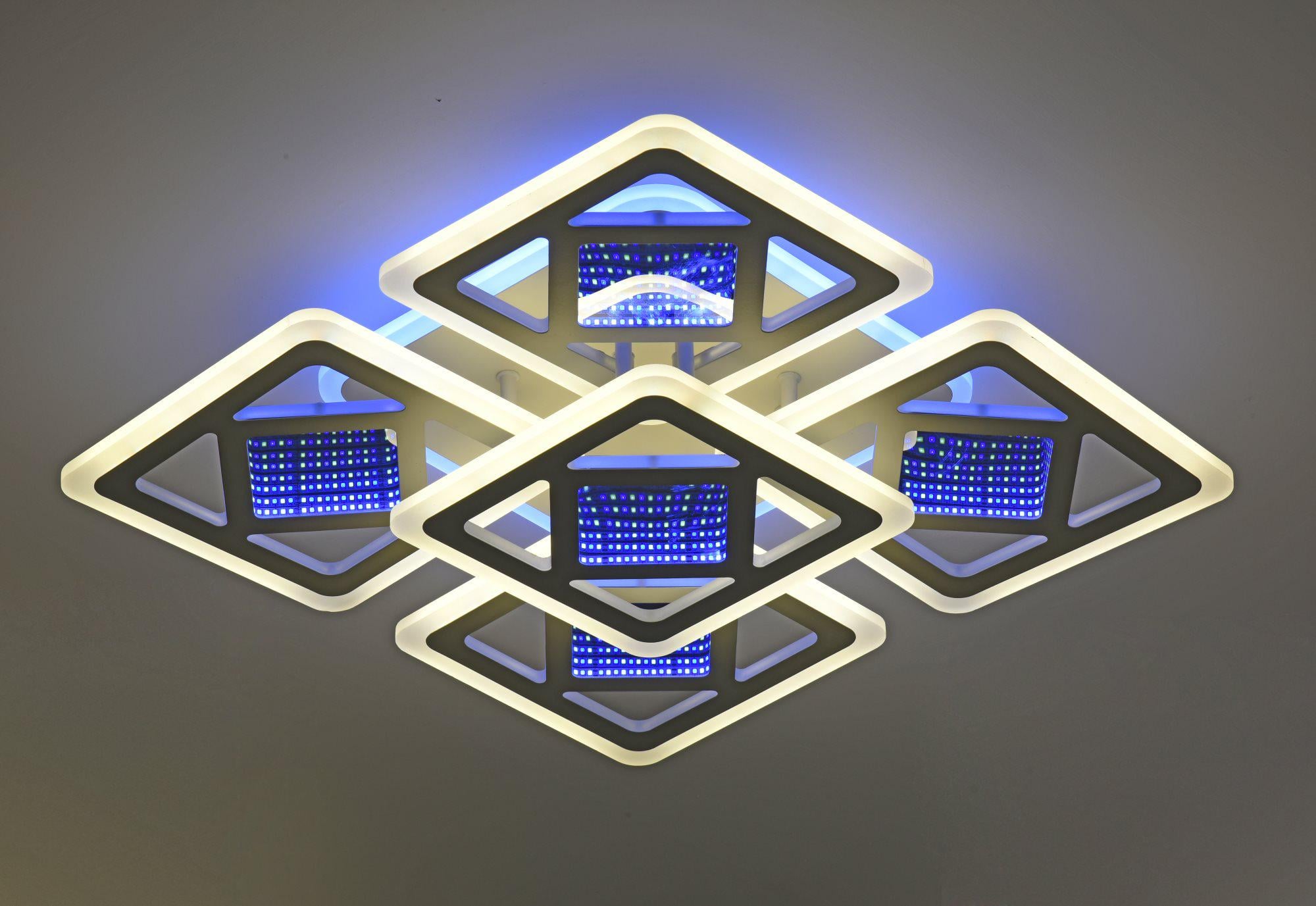 Люстра потолочная VALESO 55482/4+1 LED Белый