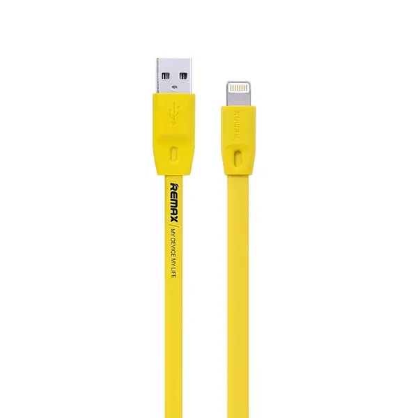Кабель Remax RC-001i USB Lightning Full Speed 2 м Желтый