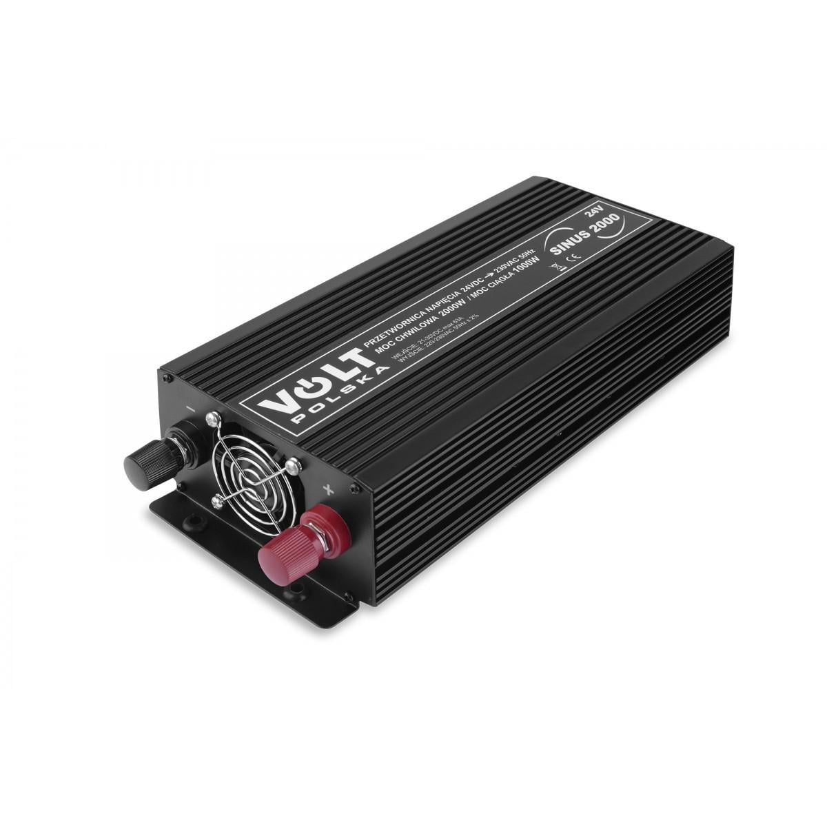Перетворювач DC-AC Volt Polska SINUS 2000 24/230V 1000/2000W (3SIP200024)