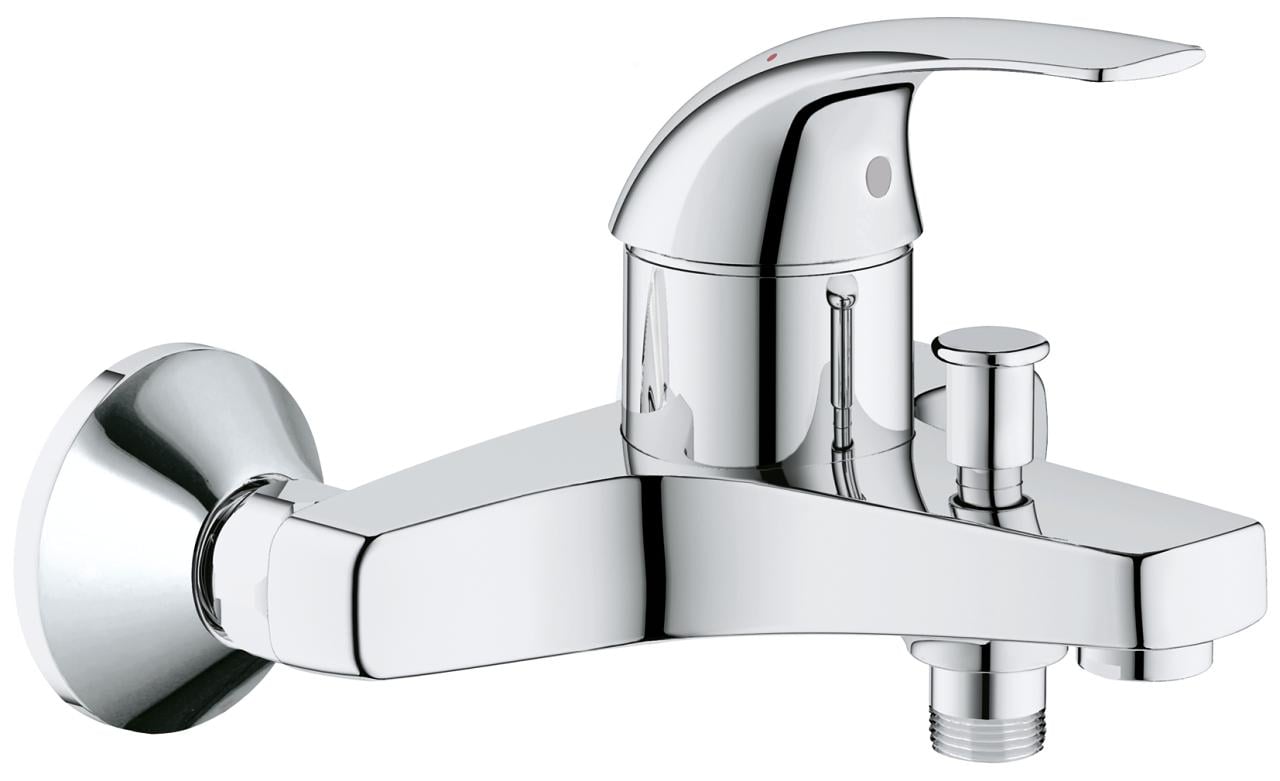 Змішувач для ванної Grohe Start Curve 23768000 одноважільний Хром (98186)