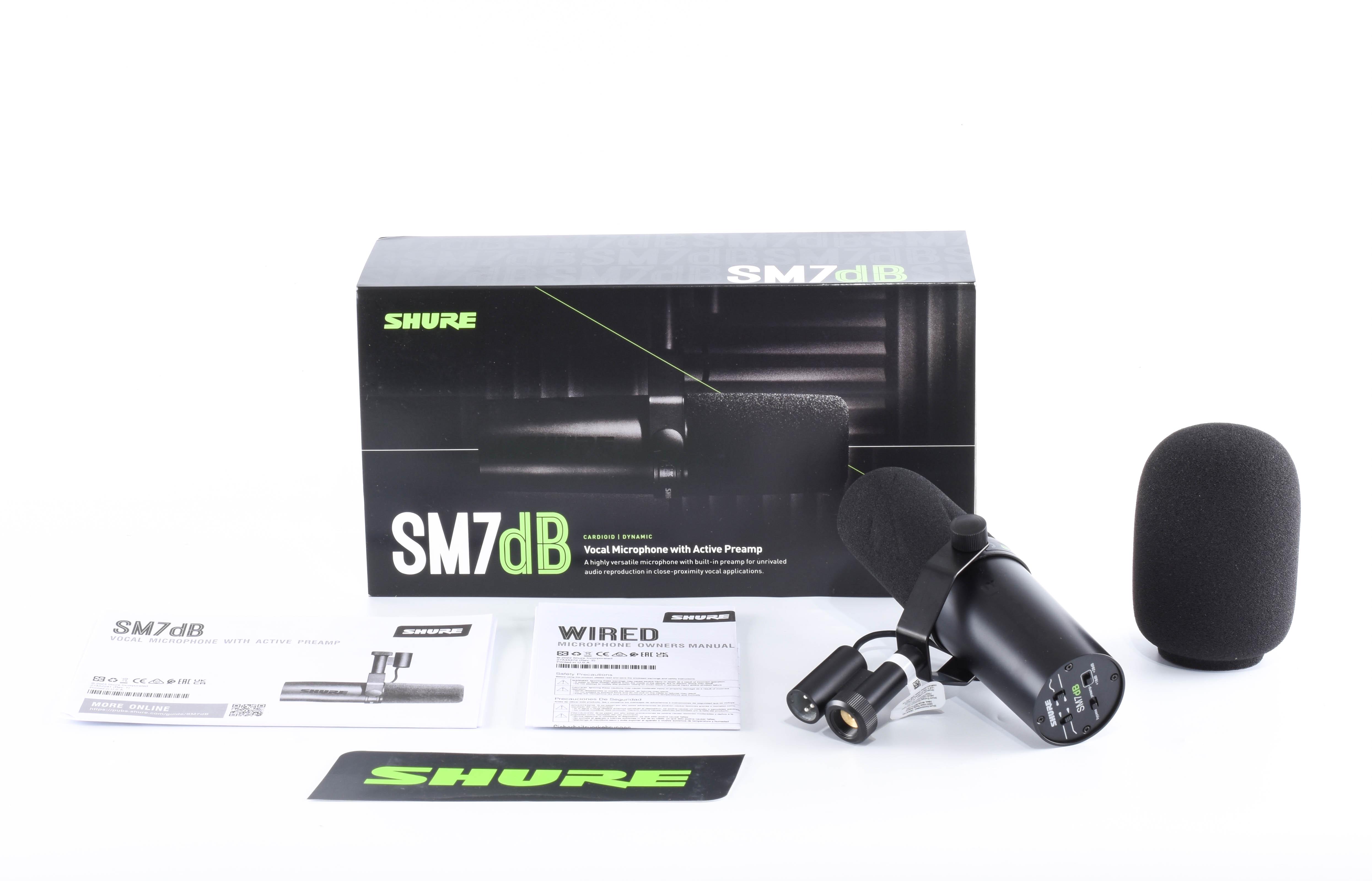 Мікрофон студійний SHURE SM7dB із вмонтованим підсилювачем (0007) - фото 4