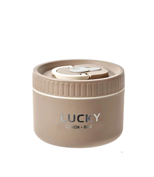 Термобкс для їжі круглий портативний 600 мл