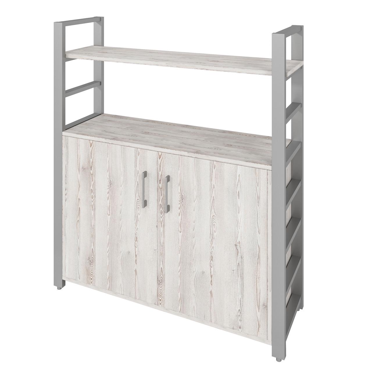 Стеллаж металлический Loft Details MM-126-1 Сосна лофт белая