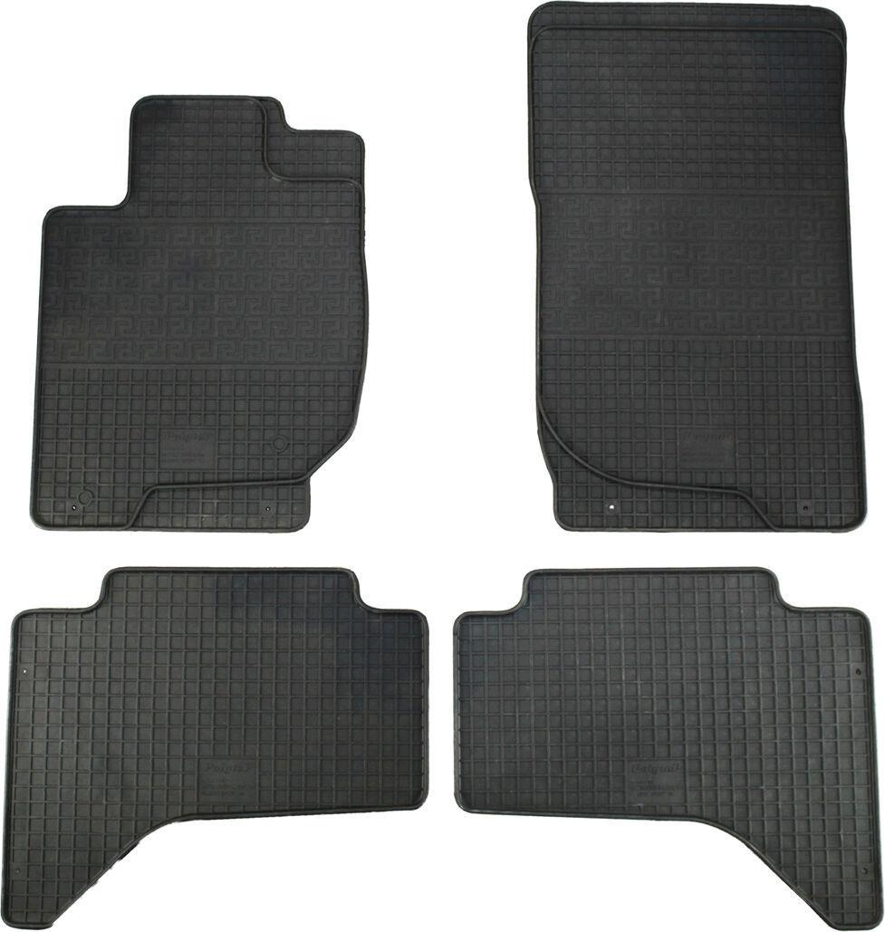 Коврики автомобильные в салон Polytep Mitsubishi L200 с 06-15 г.в. 4 шт. Черный (15293113)