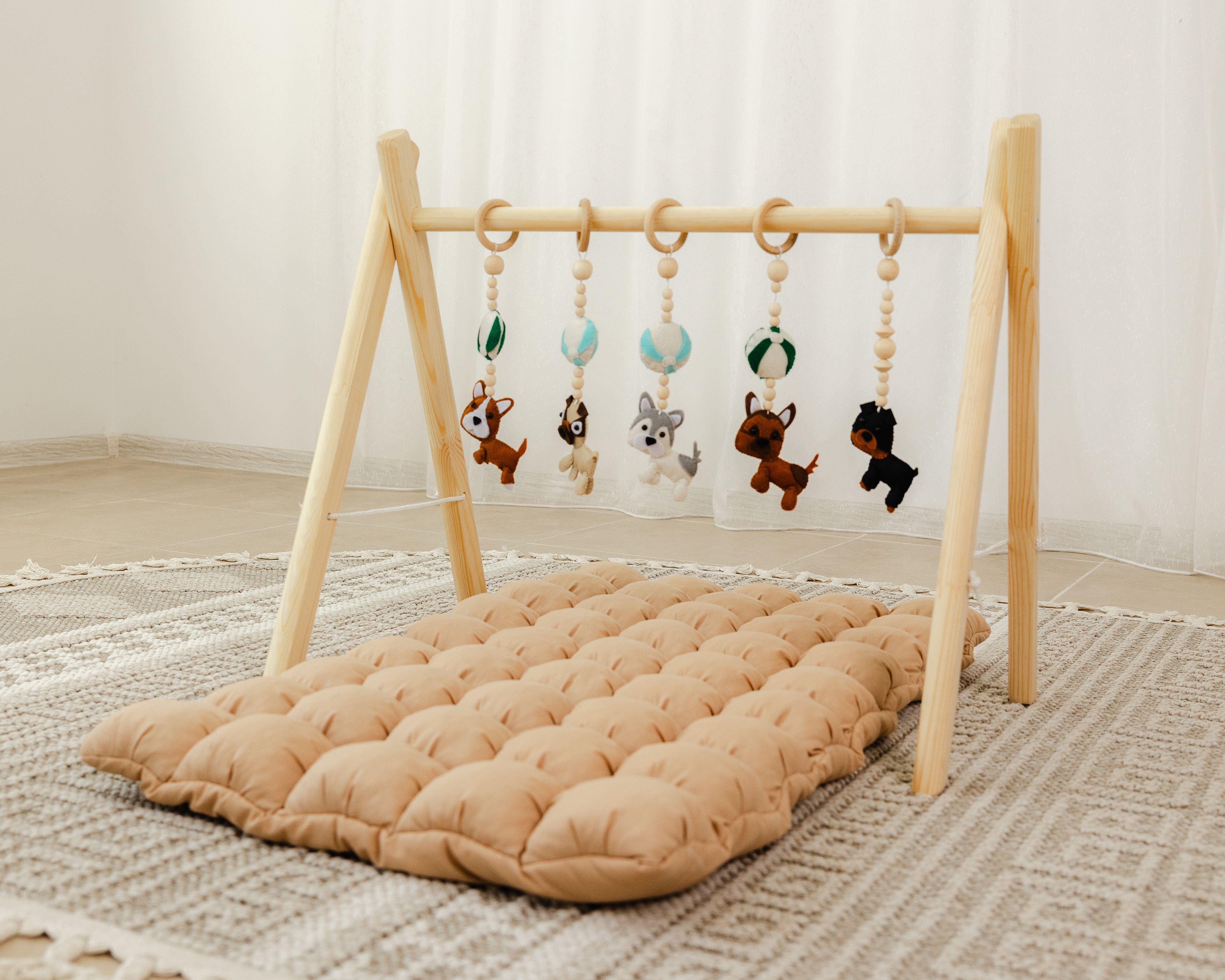 Мобиль напольный Дружок с матрасиком Капучино (0002280)