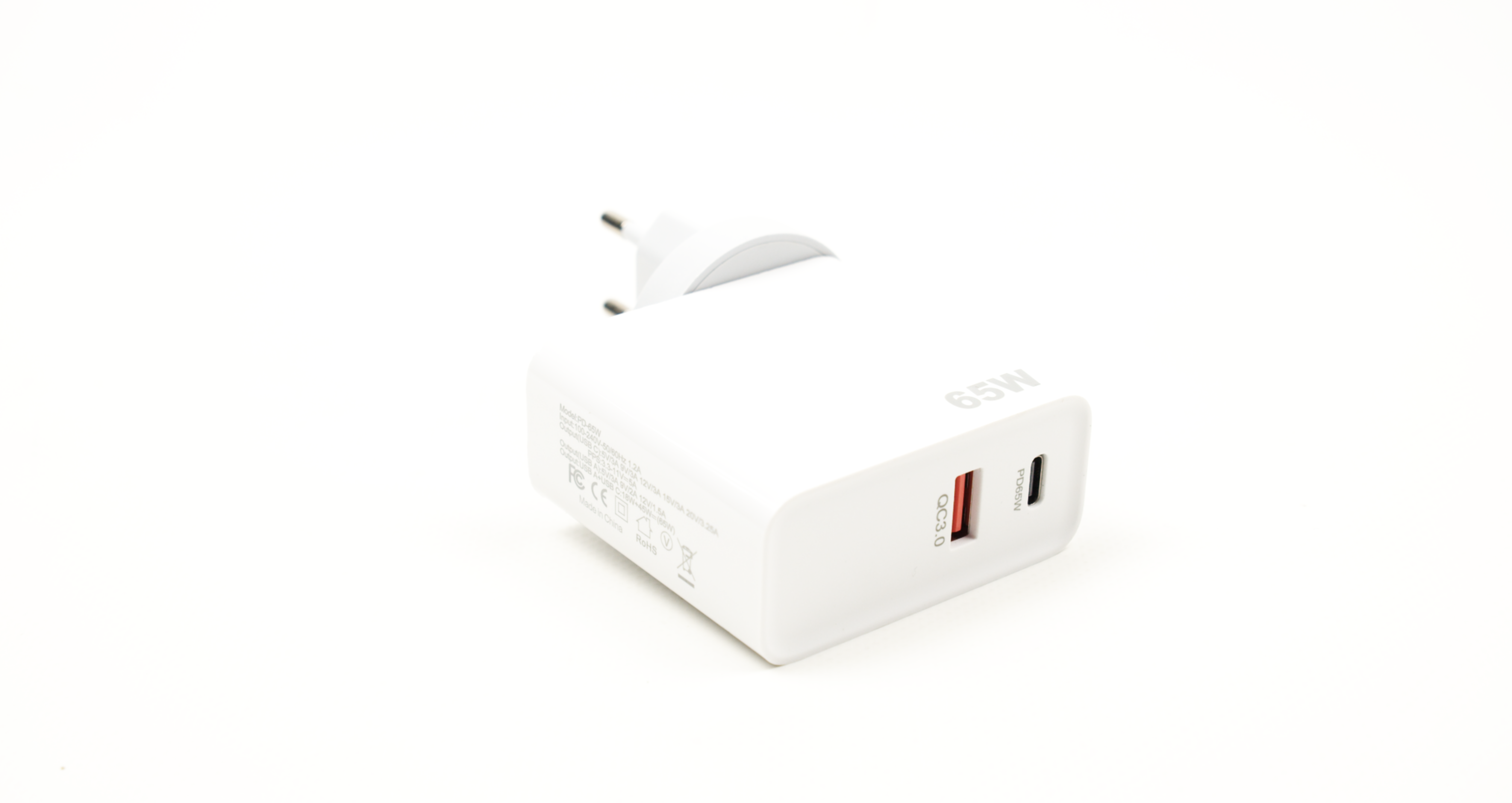 Зарядное устройство быстрое A/C блок 65W Type-C PD power delivery QC 3.0 - фото 4 Зарядное устройство быстрое A/C блок 65W Type-C PD power delivery QC 3.0 - фото 4