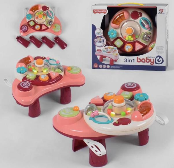 Центр-столик для малюків 898-2101 ігровий музичний - фото 2