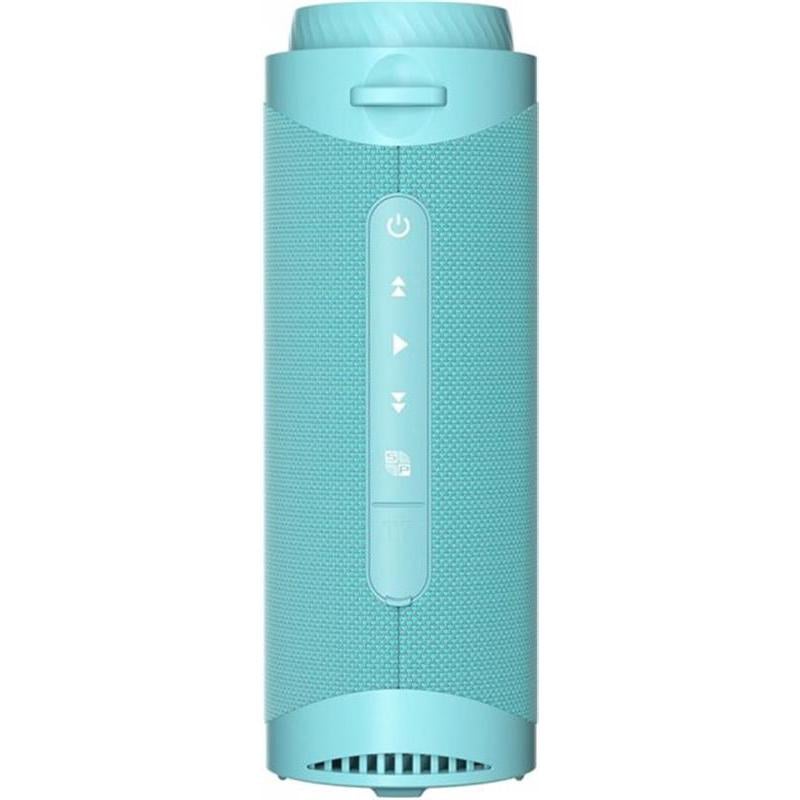 Портативная колонка 30W с Bluetooth 5.3 LED-подсветкой и IPX7 Бирюзовый (623809)