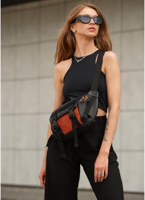 Бананка женская водостойкая Sambag с ключицницей Черный (28523709) - фото 2