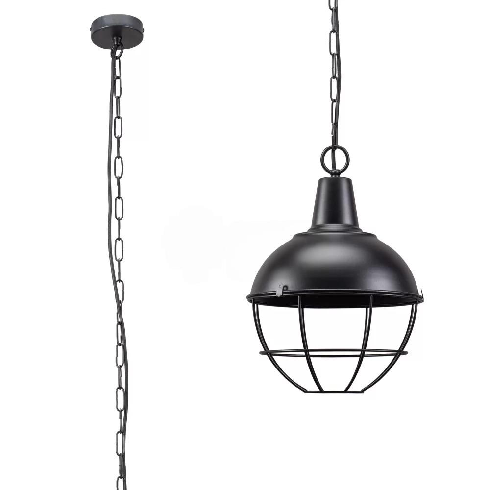 Подвесной светильник Urban Glow RAL 9005 Black (UG-PL300-IND-BLACK) - фото 2 Подвесной светильник Urban Glow RAL 9005 Black (UG-PL300-IND-BLACK) - фото 2