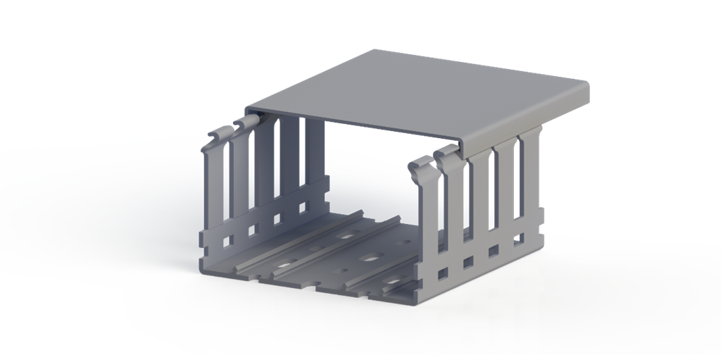 Канал кабельный Klemsan 100х60 мм KKD 1006 2 м (0.0.0.5.551006)