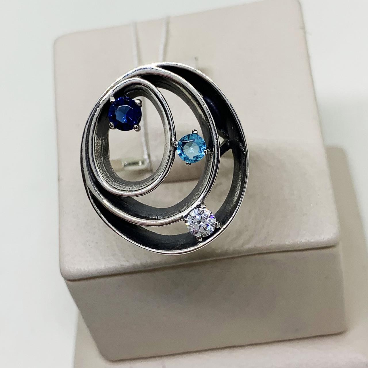 Кольцо серебряное Мирабель с фианитом р. 19 6,73 г (1622776456) Кольцо серебряное Мирабель с фианитом р. 19 6,73 г (1622776456)