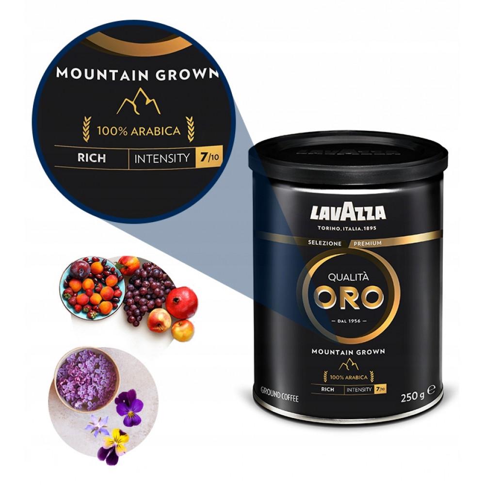 Кава мелена Lavazza Qualita Oro Mountain Grown 100% арабіка ж/б 250 г - фото 2 Кава мелена Lavazza Qualita Oro Mountain Grown 100% арабіка ж/б 250 г - фото 2