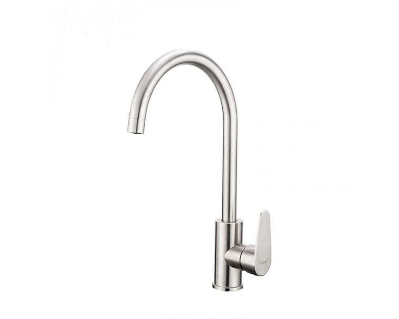 Смеситель для кухни Frap F4048 1036107 однорычажный Сатин (102526)