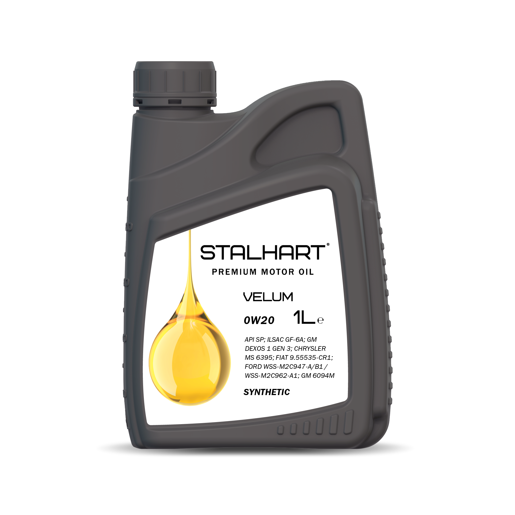Моторное масло Stalhart VELUM 0W-20 синтетика 1 л (745221)