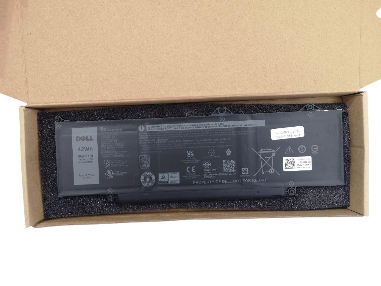 Аккумулятор для Dell Latitude 5440/R73TC/GRWKG/V7TXF/0803W/DR02P 3500 mAh 42Wh