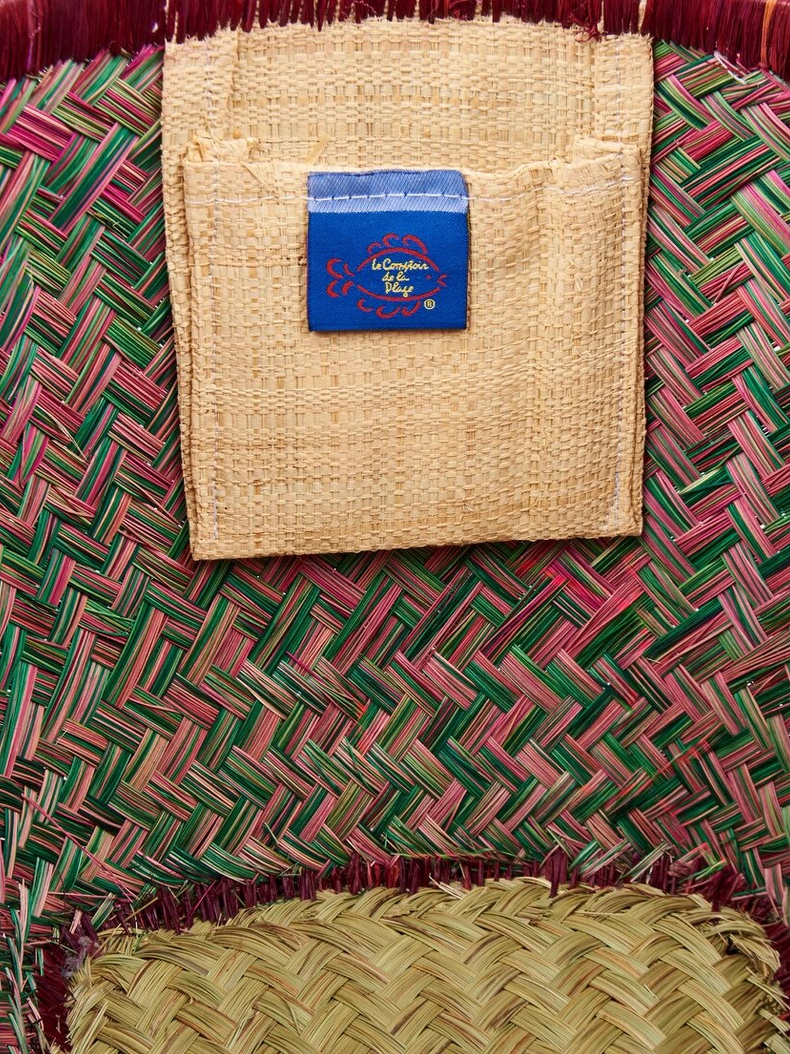 Пляжная сумка LE COMTOUR DE LA PLAGE  Aravola MM Tutti 138 Бордовый - фото 3