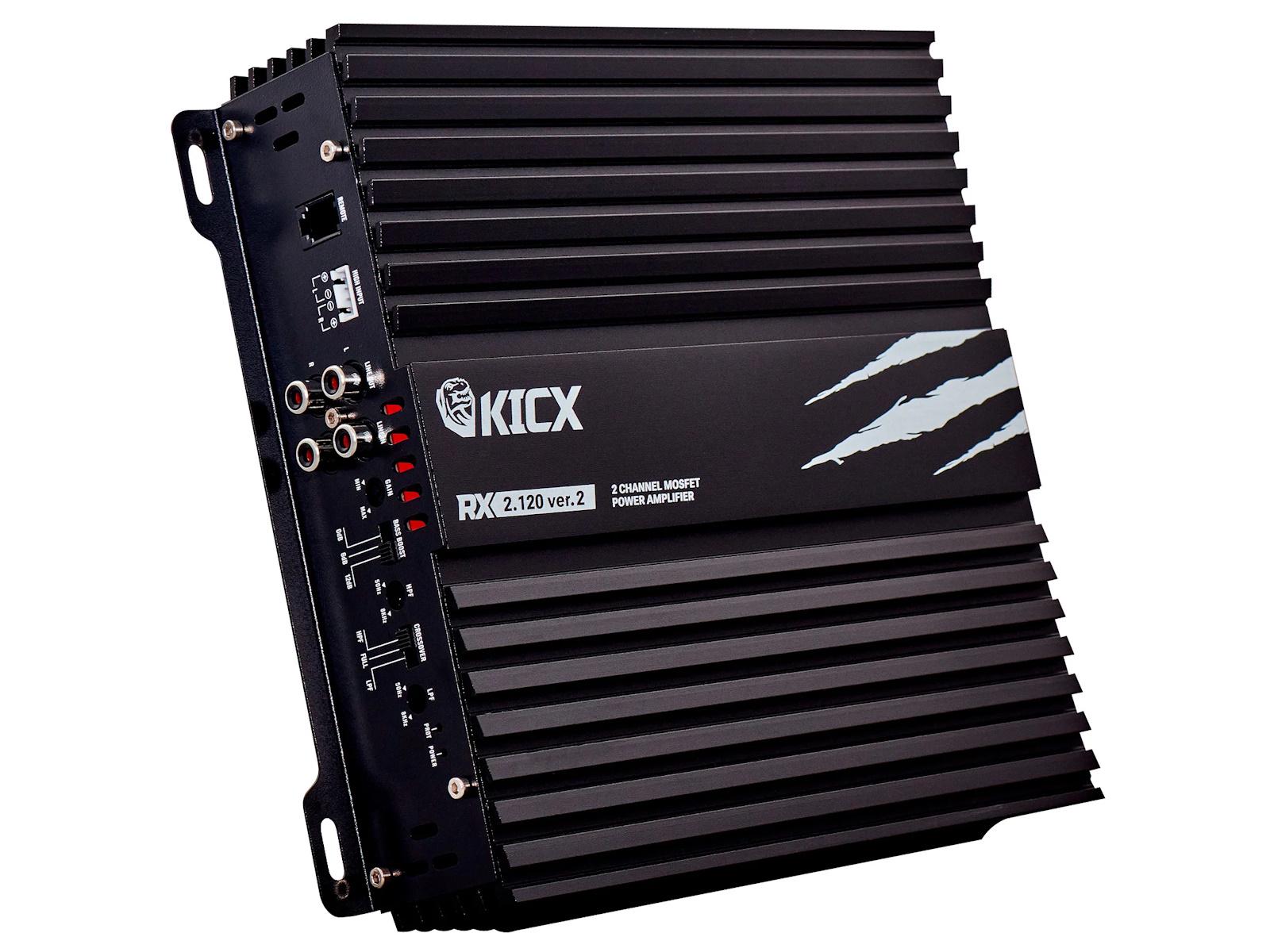 Автоусилитель Kicx RX 2.120 ver.2