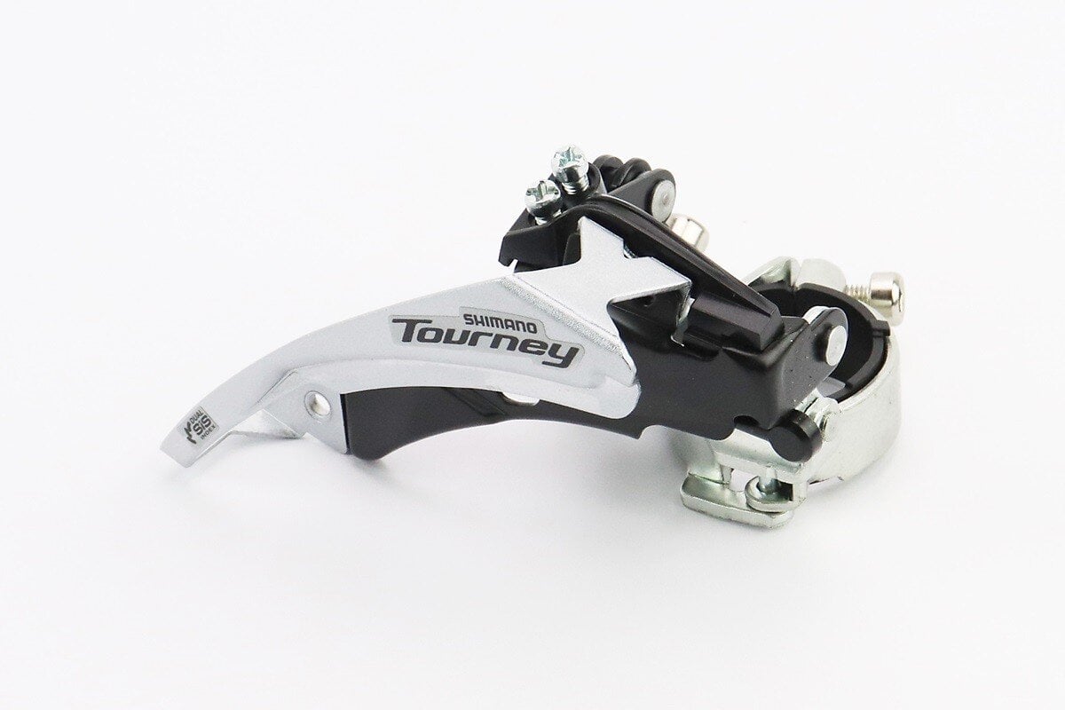 Переключатель передний Shimano для велосипеда с универсальной тягой крепление 31,8/34,9 мм под звезду 42T (10005499)