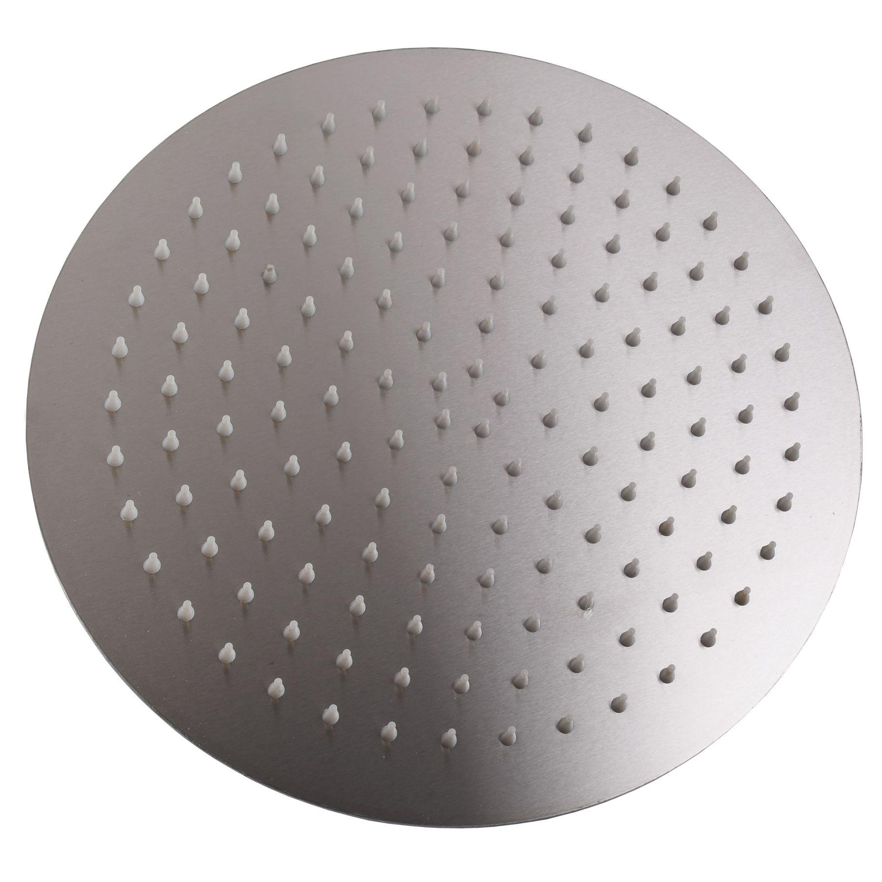 Воронка для верхнего душа Globus Lux ST-0300-R 000018565 300 мм Сатин (110327)