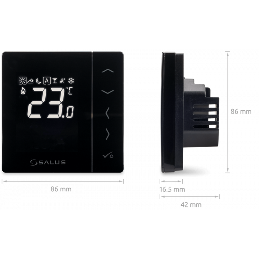 Терморегулятор зональний Salus VS35B (23117349) - фото 2 Терморегулятор зональний Salus VS35B (23117349) - фото 2