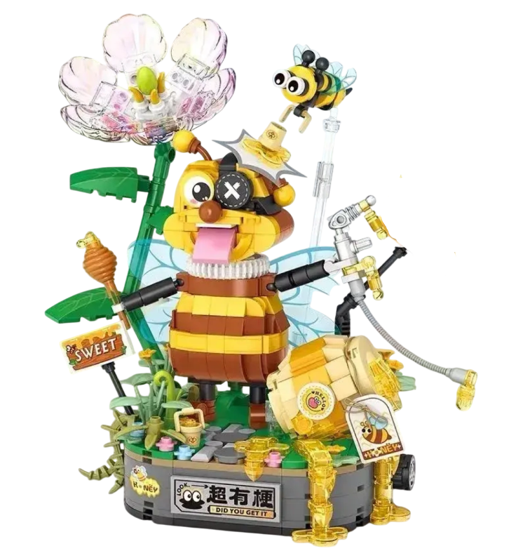 Конструктор детский развивающий пчелка 802 эл. Конструктор детский развивающий пчелка 802 эл.