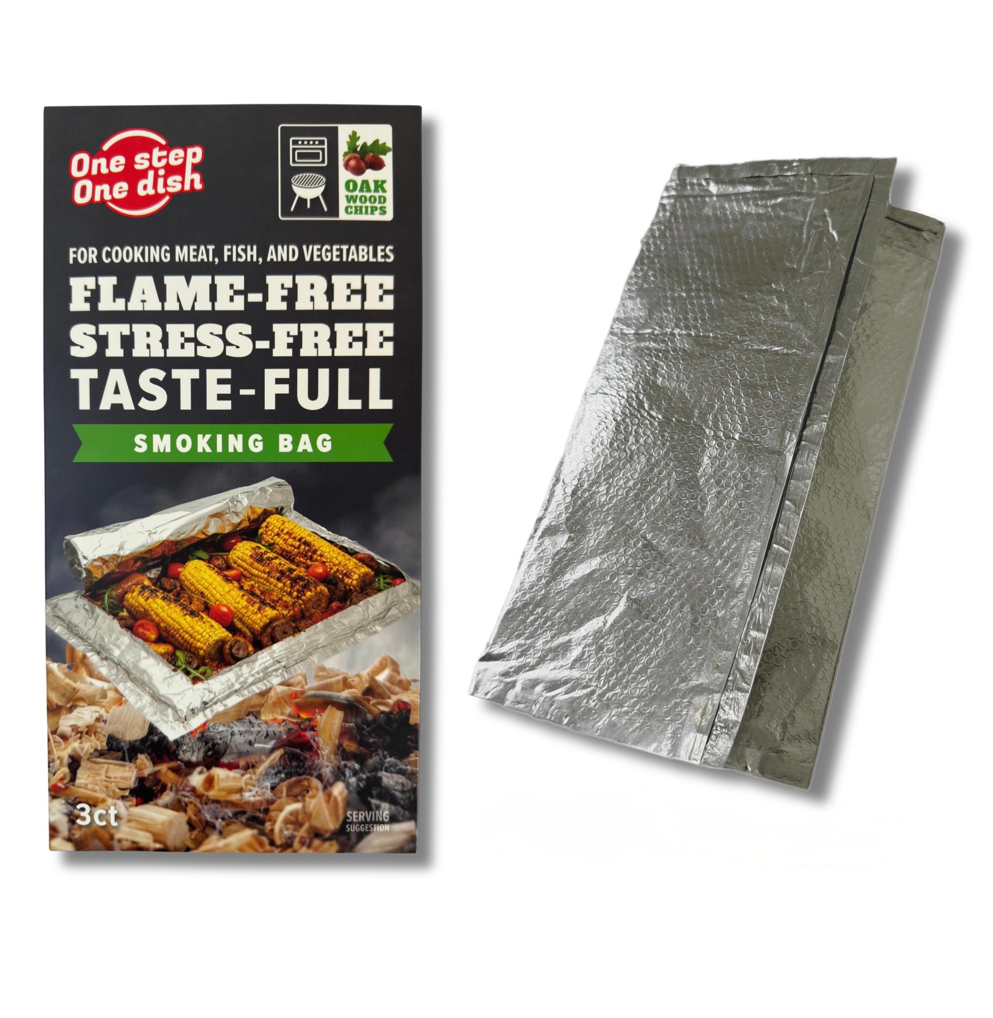 Пакет для копчення і запікання OneStepOneDish! LIMITED з дубовою щепою (28803721)