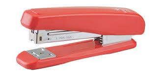 Степлер Kangaro скобы №24/6; 26/6 до 30 листов пластиковый Красный (DS-45N)