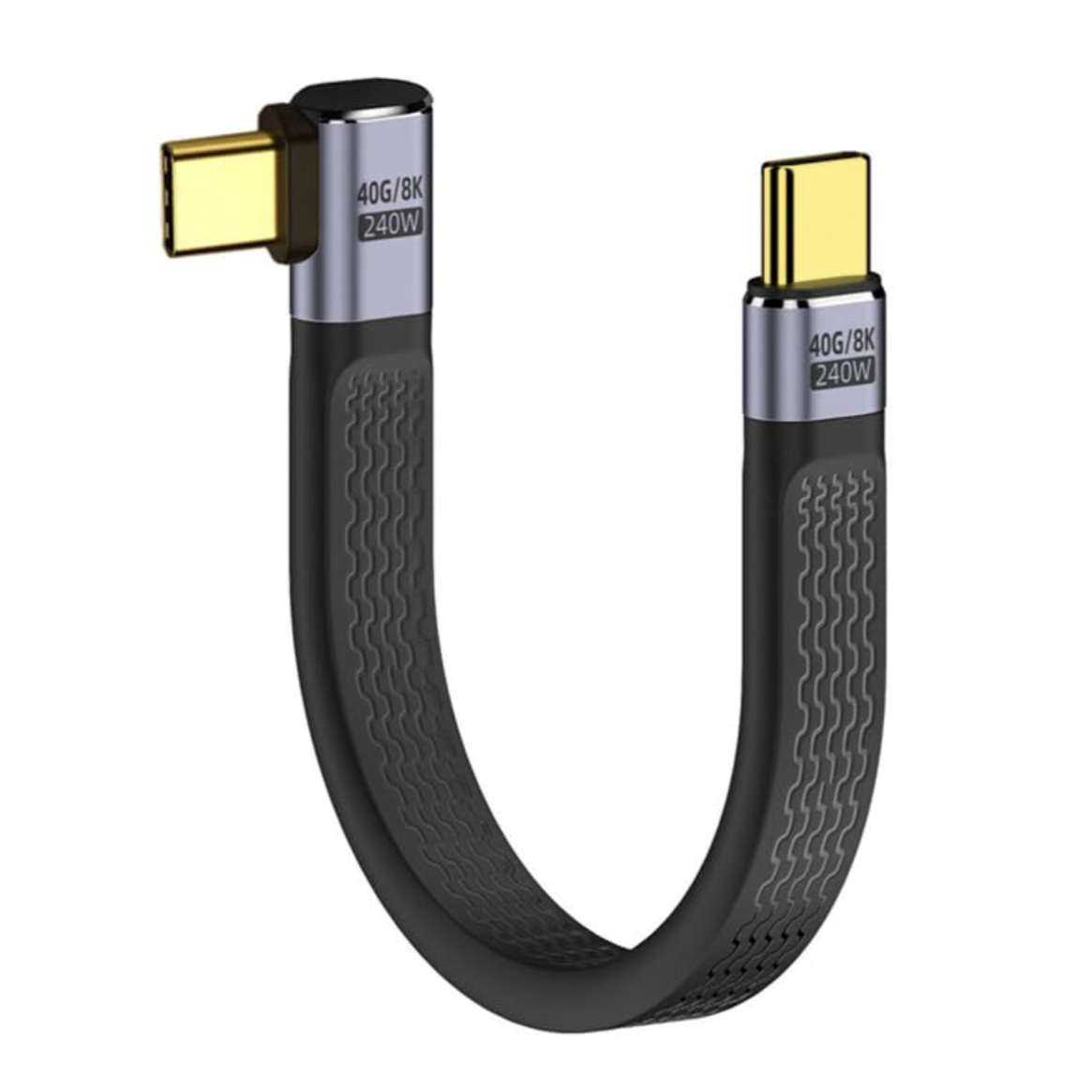 Кабель для передачи аудио-видео сигналов I-Taki USB-C 40 Gb/s 13 см быстрая зарядка 240W (000049349) - фото 3 Кабель для передачи аудио-видео сигналов I-Taki USB-C 40 Gb/s 13 см быстрая зарядка 240W (000049349) - фото 3