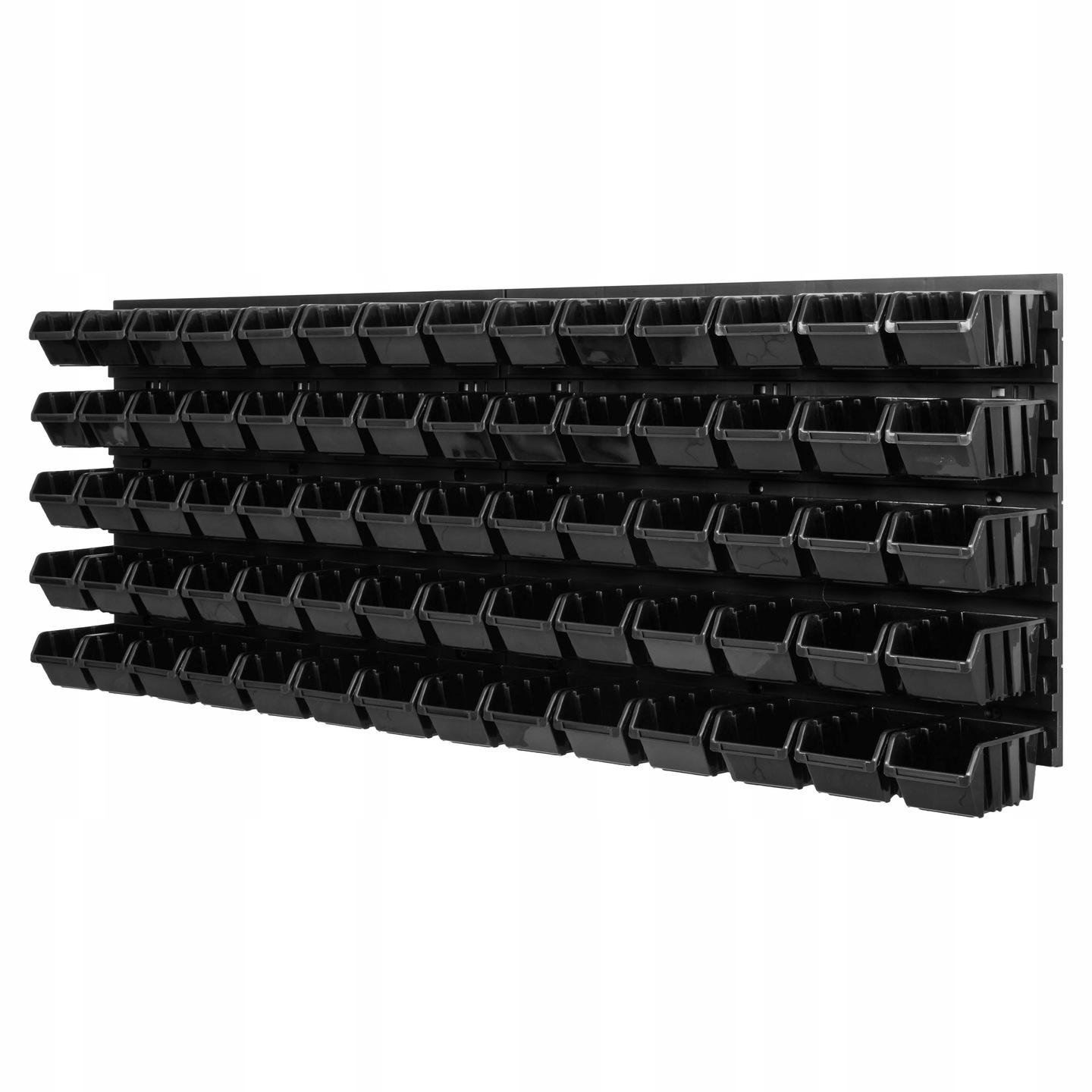 Стеллаж для инструментов на стену с ящиками пластиковыми 1152 x 390 см