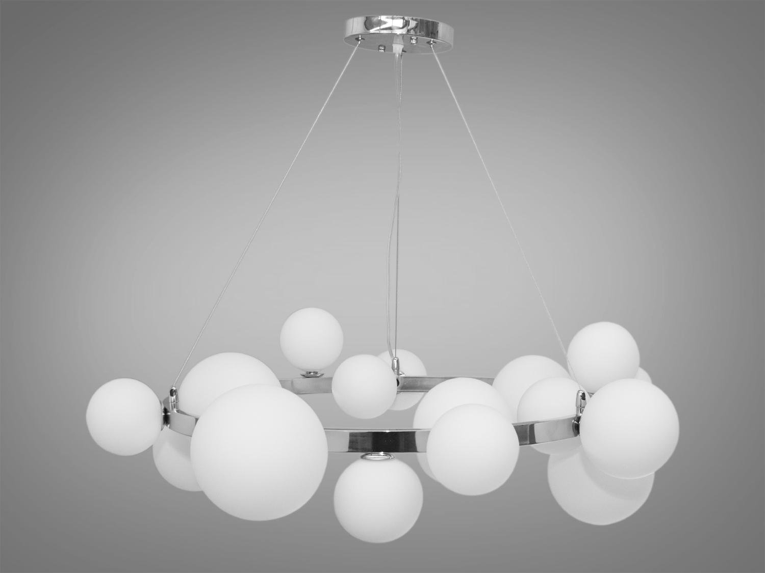 Люстра Loft на 17 ламп Хром (81953-17CR)