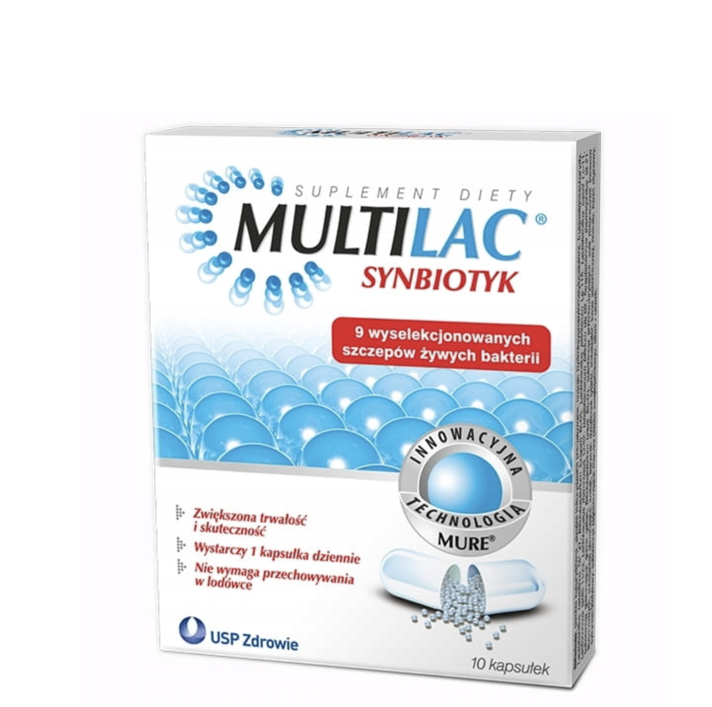 Синбиотик Multilac 10 капсул (m1)