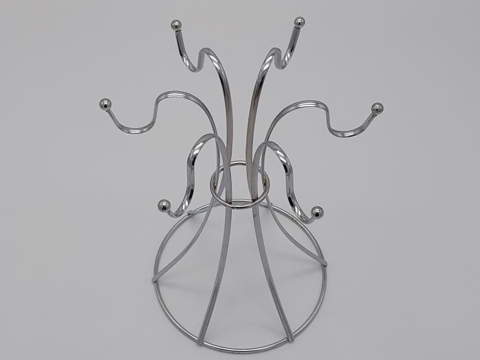 Стійка для чашок Спідниця металева на 6 гачків H 25 см (438599449) - фото 3