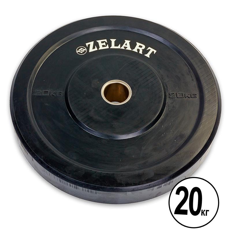 Млинці бамперні для кросфіту Z-Top Bumper Plates ТА-5125 20 кг Чорний (58363161) - фото 3 Млинці бамперні для кросфіту Z-Top Bumper Plates ТА-5125 20 кг Чорний (58363161) - фото 3