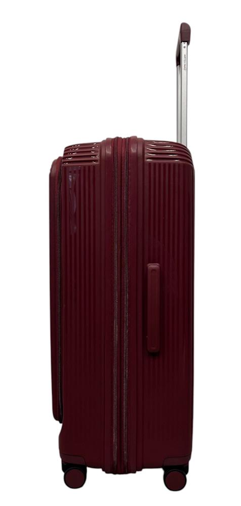 Валіза велика Airtex 647 поліпропілен L Бордовий - фото 4