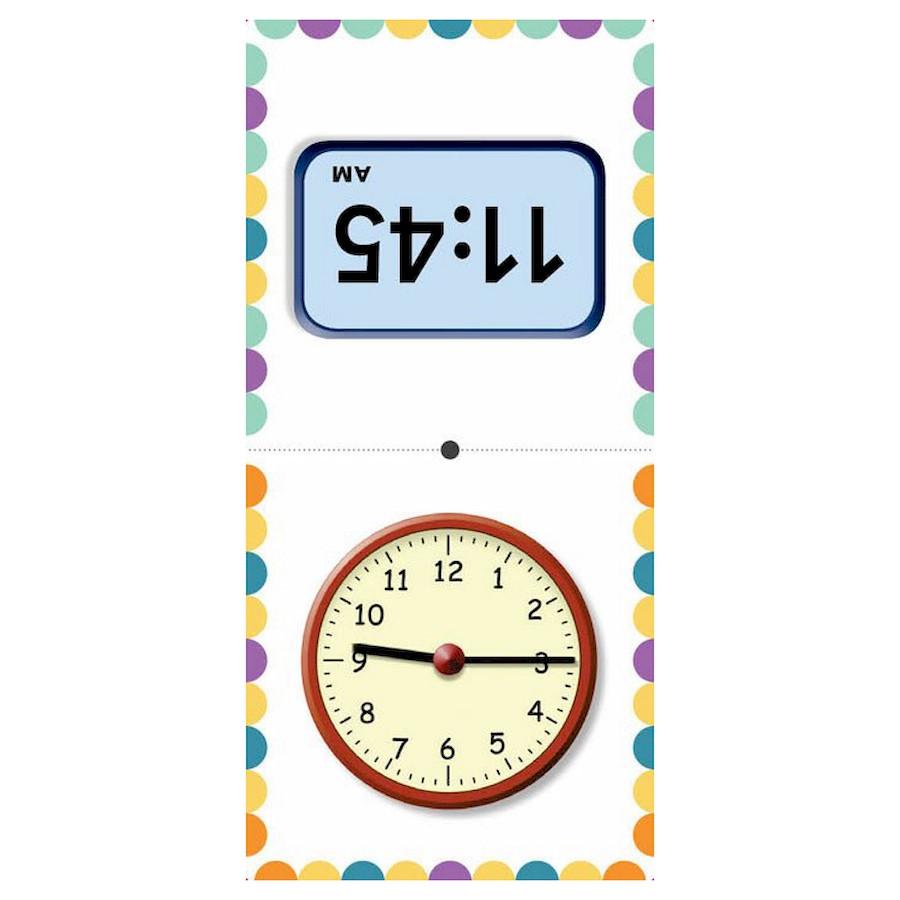 Настільна гра математичне доміно Вивчаємо час 1348003 72 картки (RLT52556) - фото 4 Настільна гра математичне доміно Вивчаємо час 1348003 72 картки (RLT52556) - фото 4