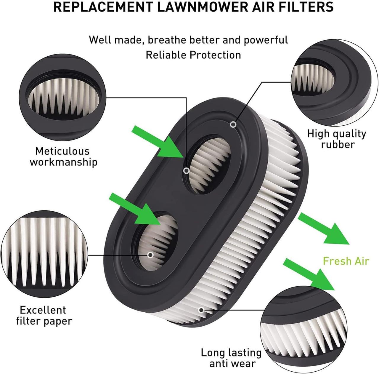 Фильтр воздушный для газонокосилки Briggs&Stratton 798452 593260 09P702 4247 5432 - фото 3 Фильтр воздушный для газонокосилки Briggs&Stratton 798452 593260 09P702 4247 5432 - фото 3