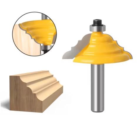 Комплект фрез по дереву кромочных с подшипником хвостовик 8 мм 2 шт. (F587) - фото 7 Комплект фрез по дереву кромочных с подшипником хвостовик 8 мм 2 шт. (F587) - фото 7