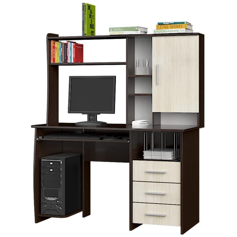 Стол компьютерный Эверест Студент Класс Венге комби (112373)