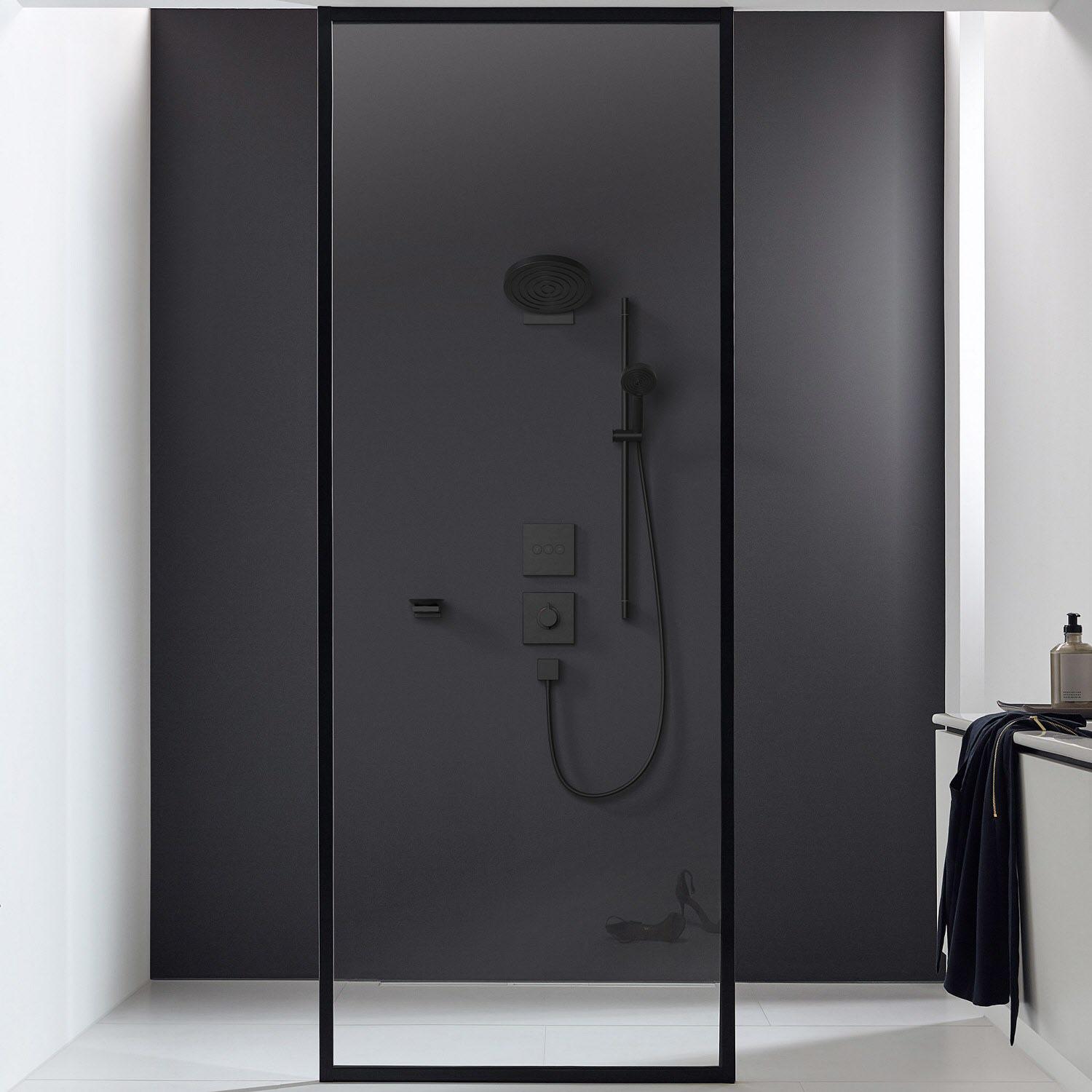 Душ верхний с кронштейном Hansgrohe Pulsify 24150670 260 мм Черный (162097) - фото 3