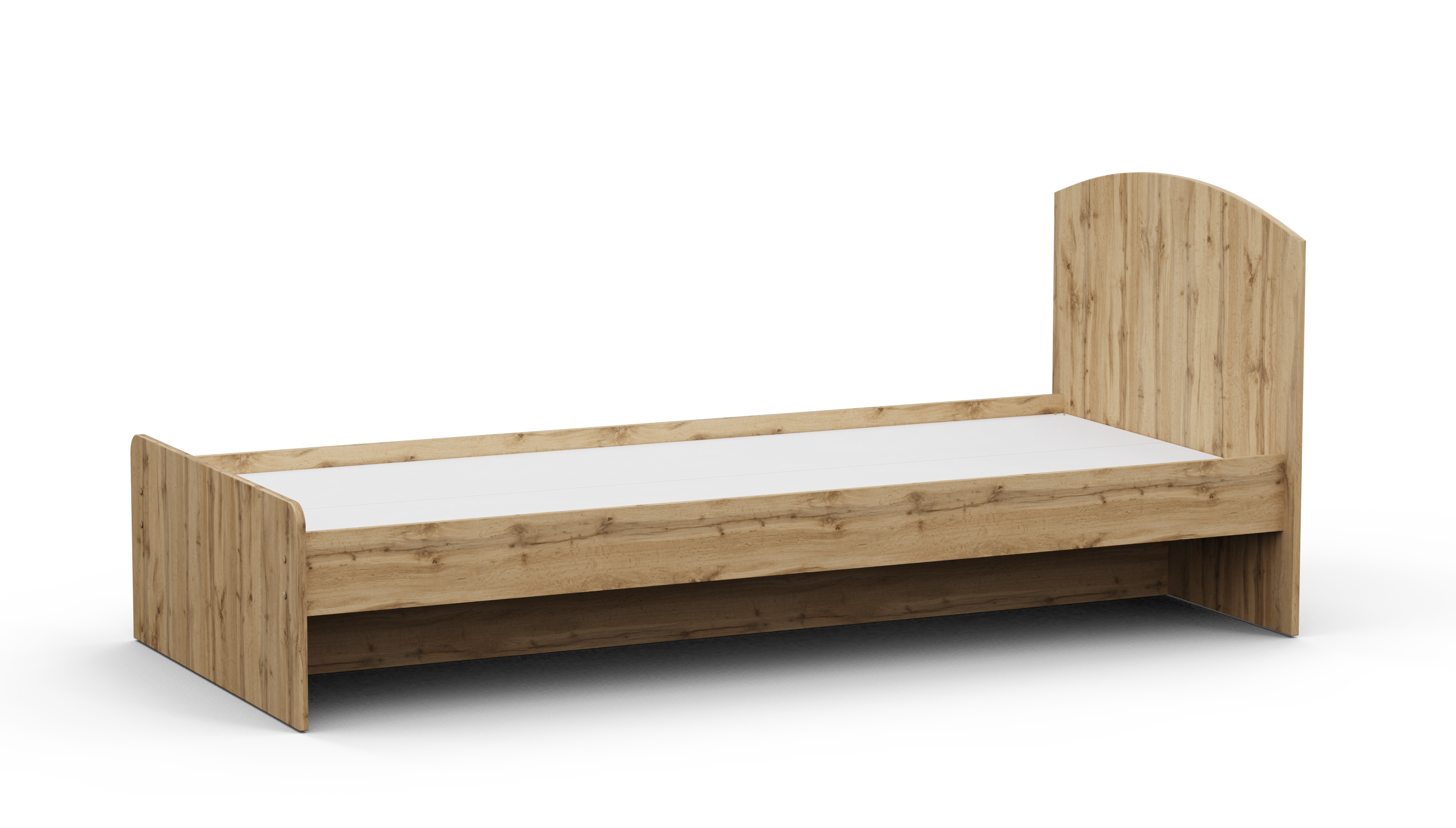 Ліжко односпальне 1930х860х900 мм Дуб Аппалачі (22153)